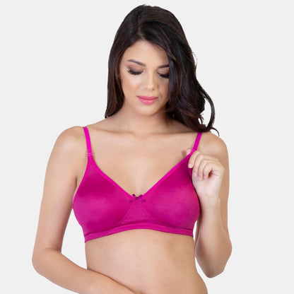 Enerve Non-Padded Non-Wired 3/4th Coverage T-Shirt Bra