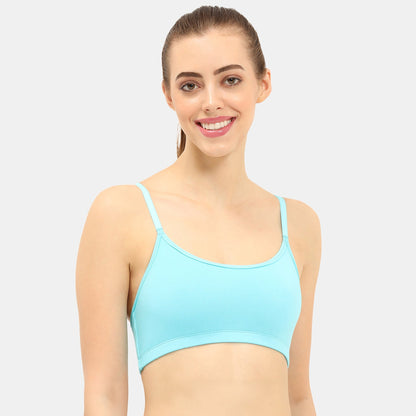 Enerve Girls Non-Padded Non-Wired Full Coverage Beginners Bra