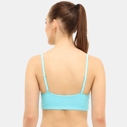 Enerve Girls Non-Padded Non-Wired Full Coverage Beginners Bra