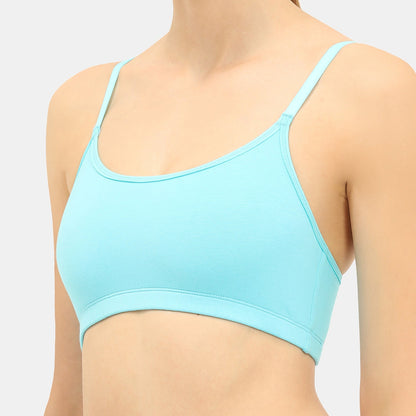Enerve Girls Non-Padded Non-Wired Full Coverage Beginners Bra