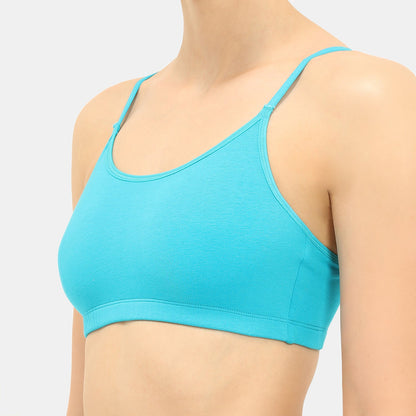 Enerve Girls Non-Padded Non-Wired Full Coverage Beginners Bra