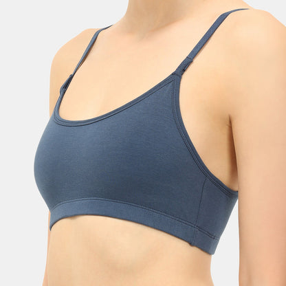 Enerve Girls Non-Padded Non-Wired Full Coverage Beginners Bra