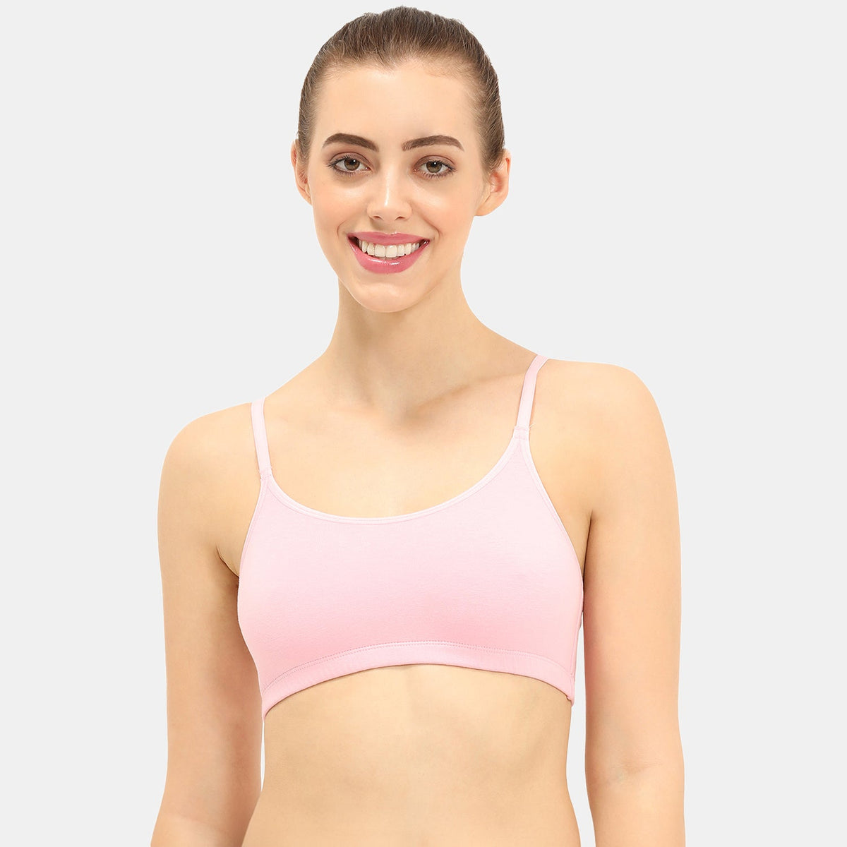 Enerve Girls Non-Padded Non-Wired Full Coverage Beginners Bra