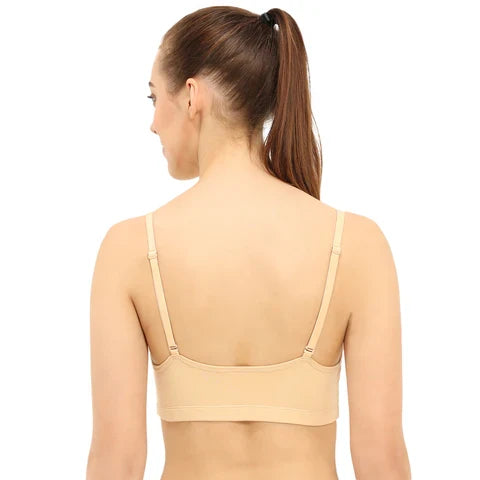 Nude beginners bra Envie girls non padded non wired full coverage comfortable training bra for daily wear