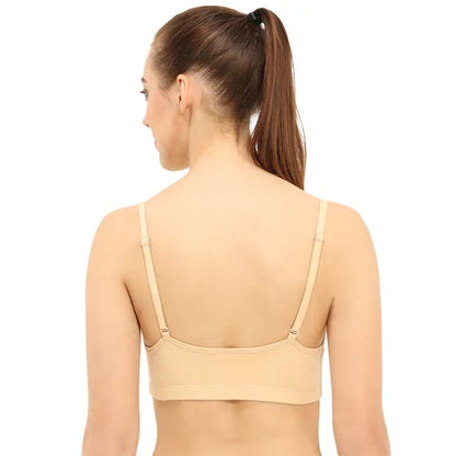 Nude beginners bra Envie girls non padded non wired full coverage comfortable training bra for daily wear