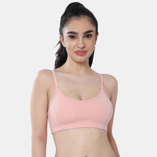 Enerve Girls Non-Padded Non-Wired Full Coverage Beginners Bra