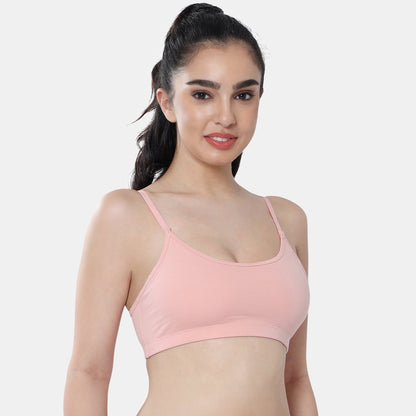 Enerve Girls Non-Padded Non-Wired Full Coverage Beginners Bra