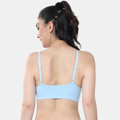 Enerve Girls Non-Padded Non-Wired Full Coverage Beginners Bra