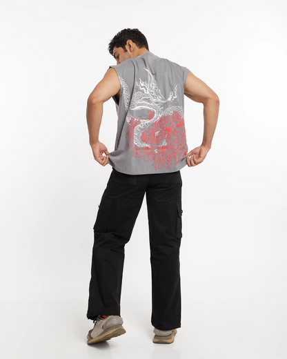 Eternal Serpent Sleeveless Tee â€“ Groovy Streets Collab