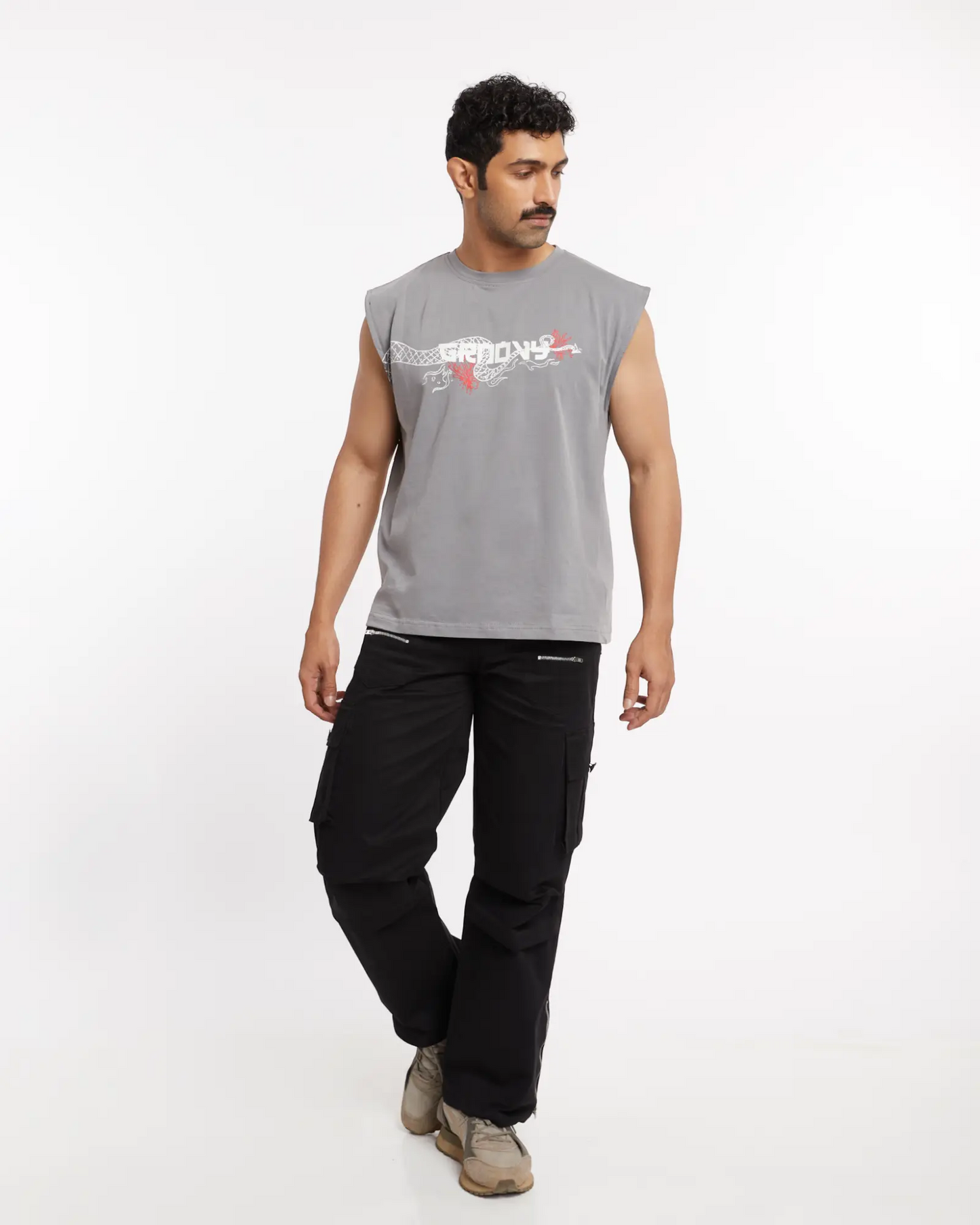 Eternal Serpent Sleeveless Tee â€“ Groovy Streets Collab