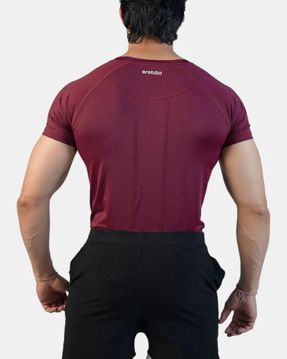 Conquer Active Tee /Maroon