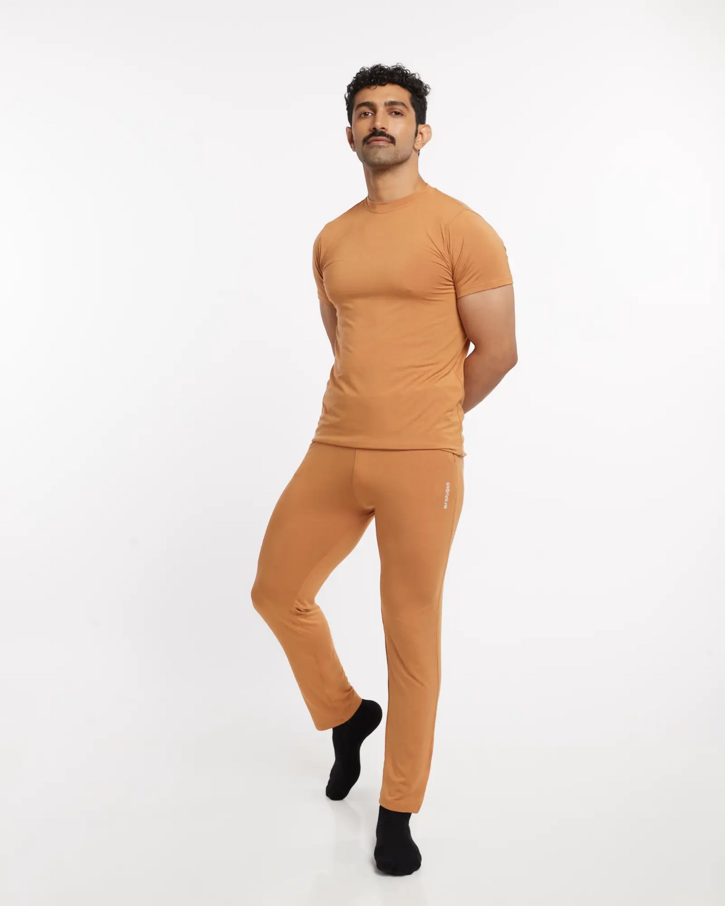 Micro Modal Yoga Sleep Set - Earthy Tan