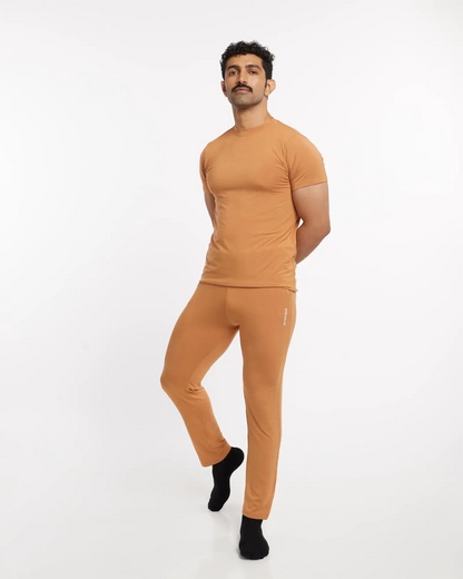 Micro Modal Yoga Sleep Set - Earthy Tan