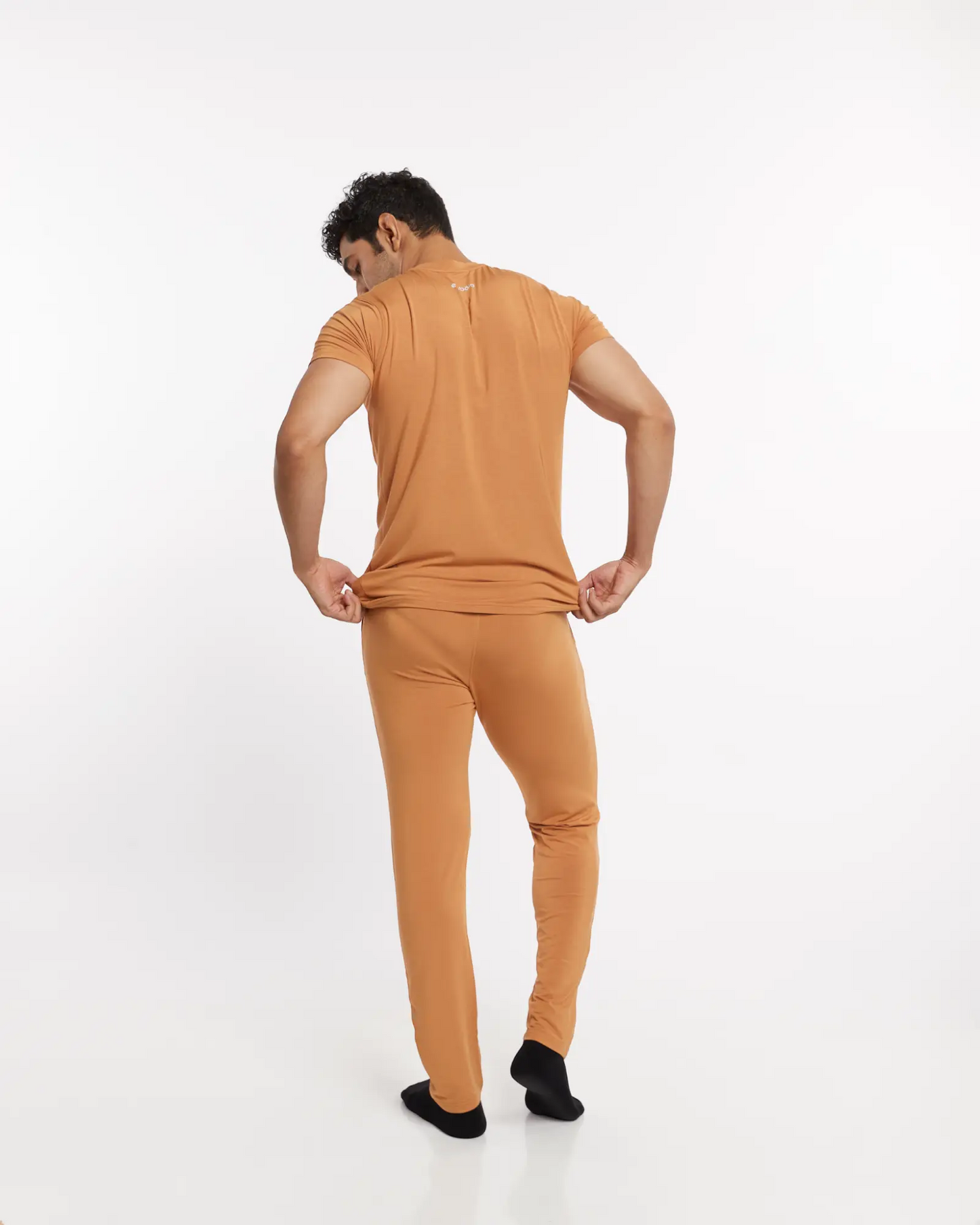 Micro Modal Yoga Sleep Set - Earthy Tan