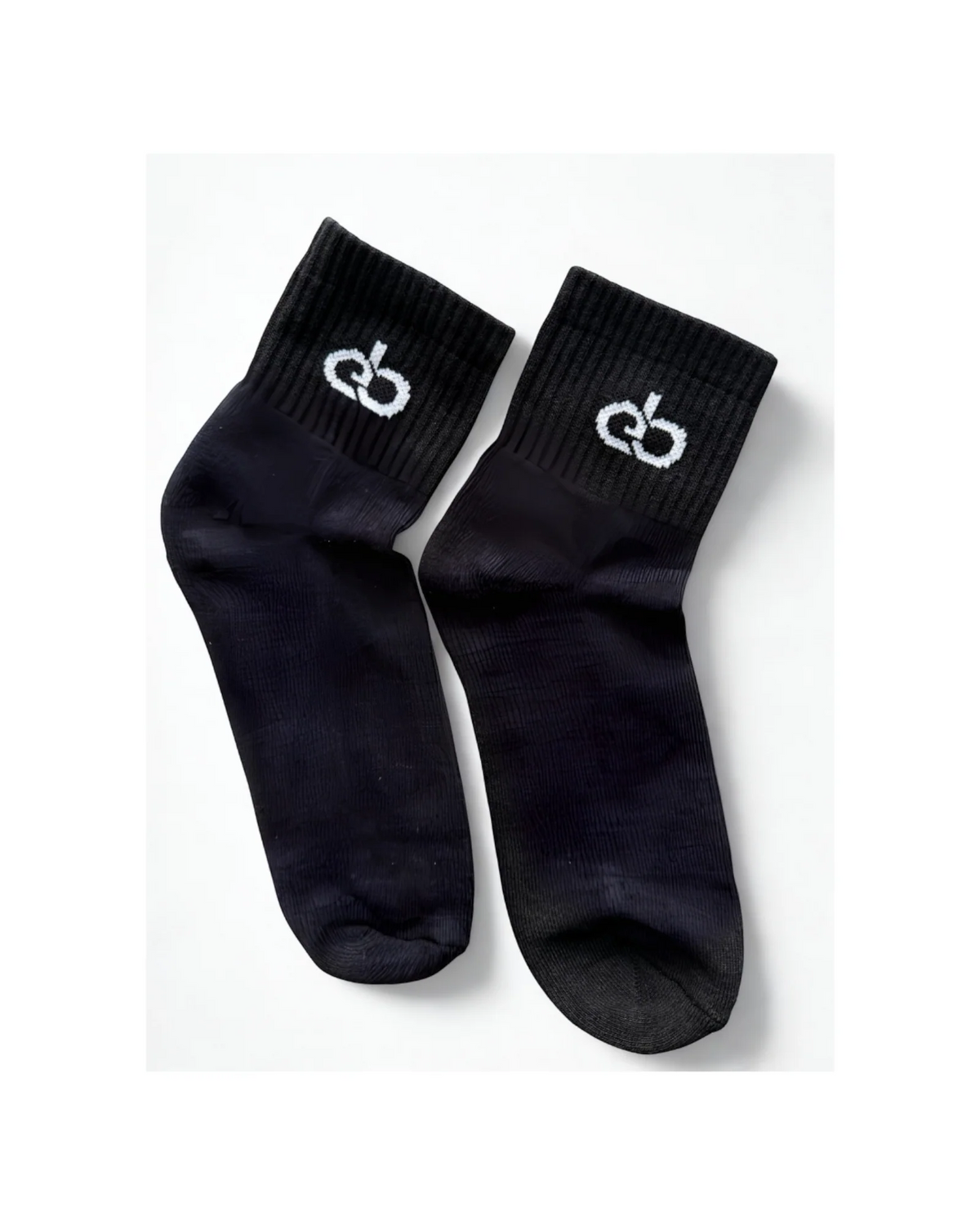 Everyday Terry Ankle Socks / Solid Black