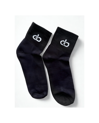 Everyday Terry Ankle Socks / Solid Black