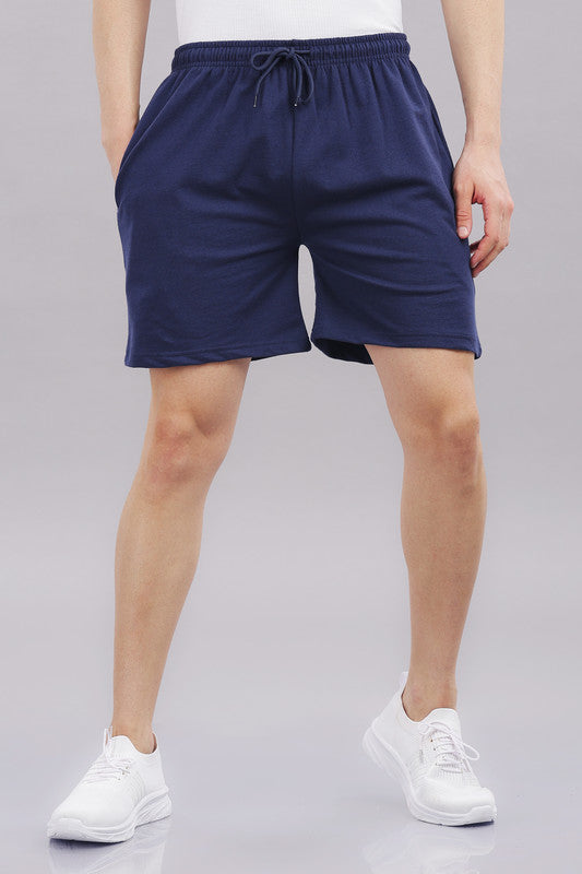Funny Tales Navy Blue Shorts for Men