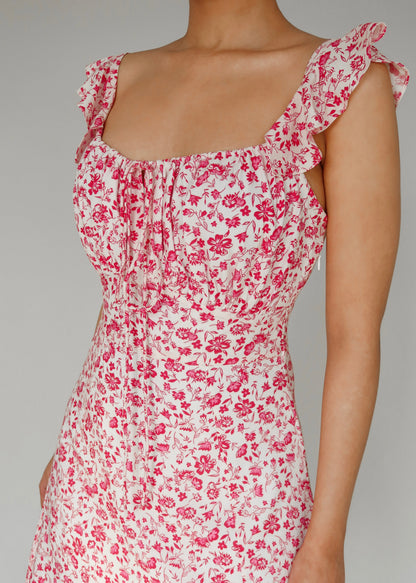 Floral Bustier Dress