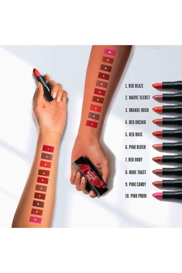Lakme Cushion Matte Lipstick - Red Wine