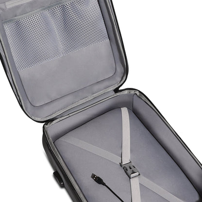 The Urban Nomad Backpack - Chrome Silver