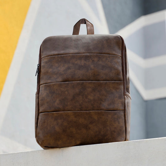 The Daily Essential Backapack - Mocha Brown