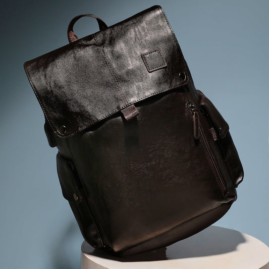 The Trekker Backpack - Coffee Brown