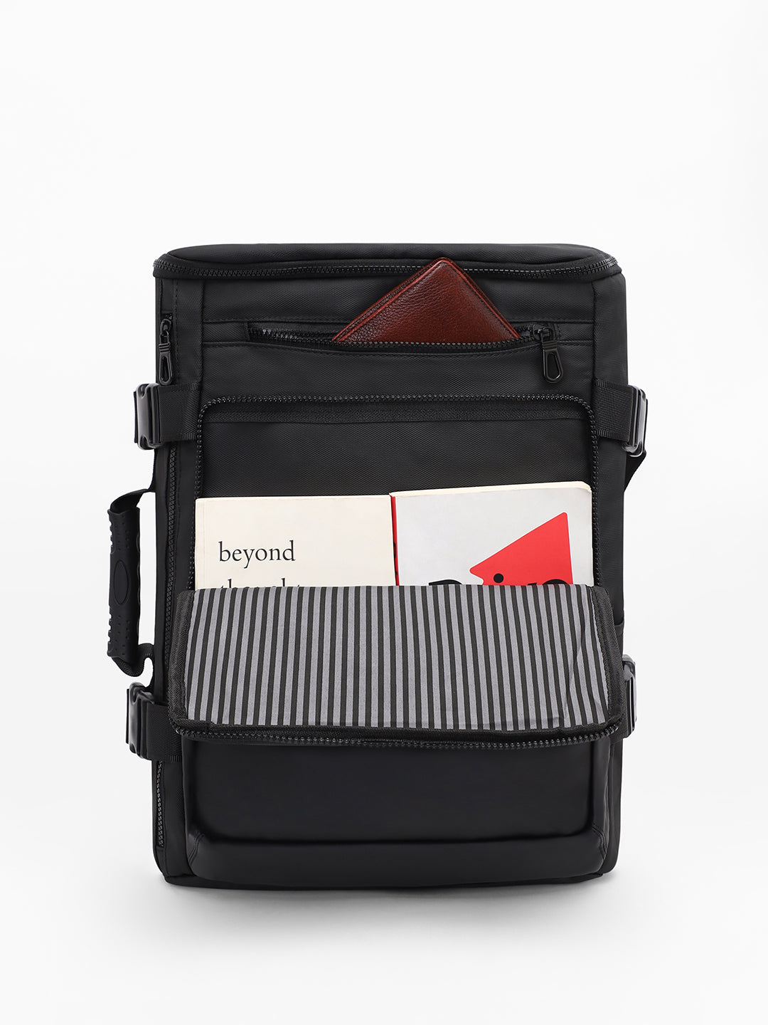 The Traveller's Guide Backpack - Midnight Black