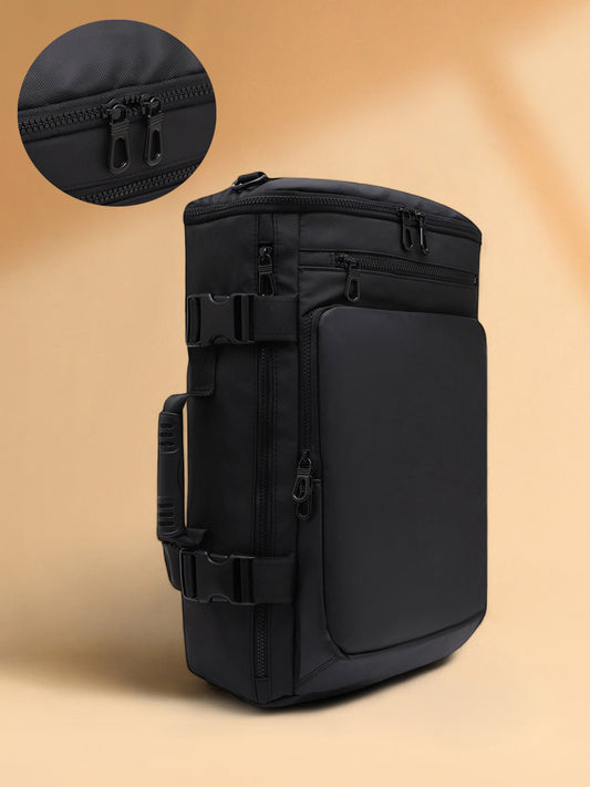 The Traveller's Guide Backpack - Midnight Black