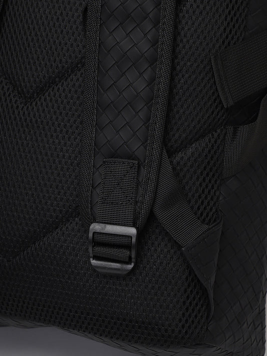 Men's The Traveller's Weave Backpack - Onyx Black