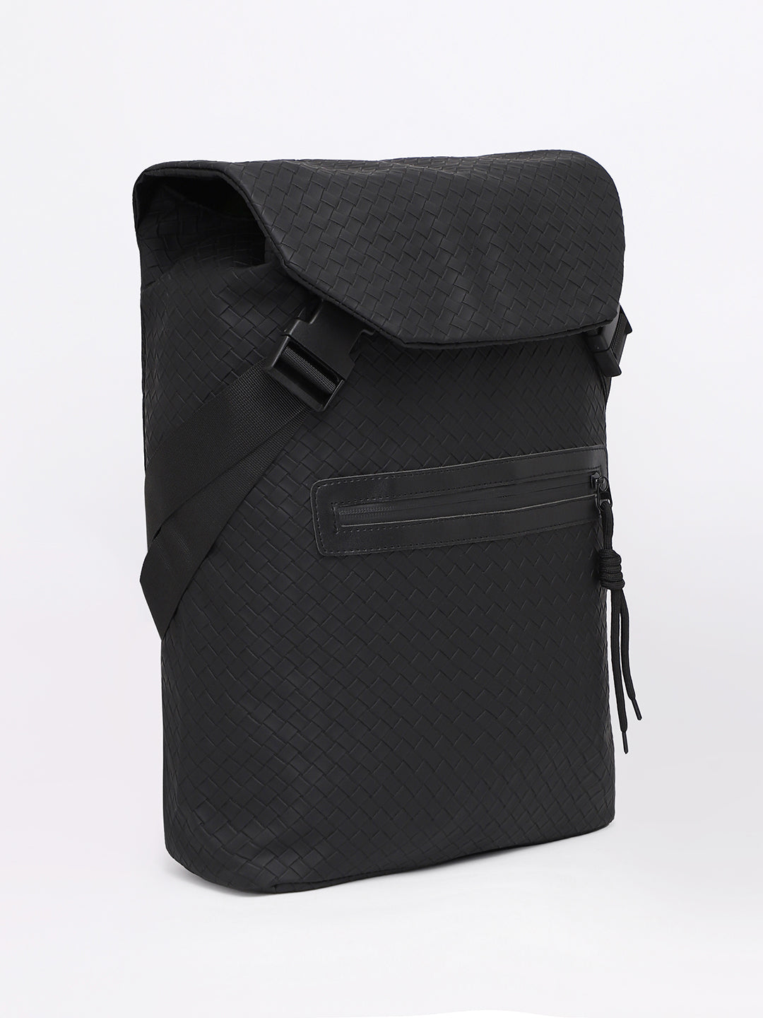 Men's The Traveller's Weave Backpack - Onyx Black