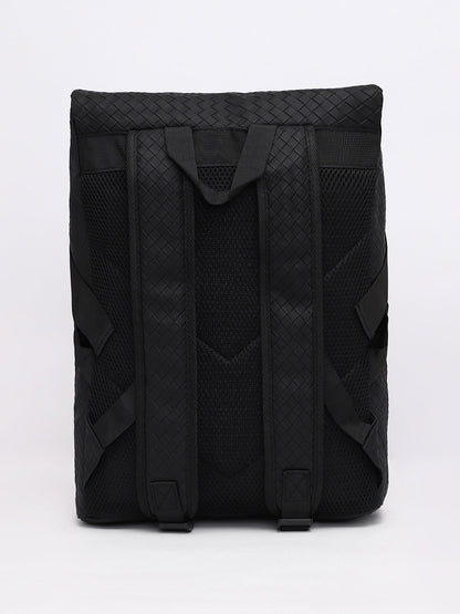 Men's The Traveller's Weave Backpack - Onyx Black
