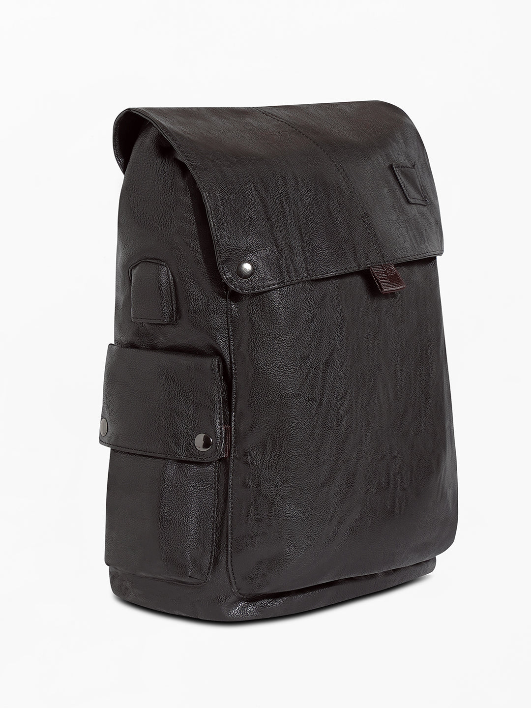 Men's The Side Pouch Backpack - Coffee Brown
