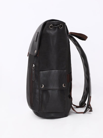 Men's The Side Pouch Backpack - Coffee Brown