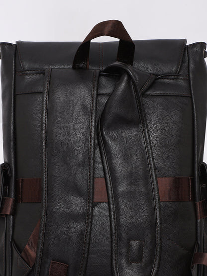 Men's The Side Pouch Backpack - Coffee Brown