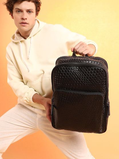 Men's The Urban Weave Backpack - Raven Black