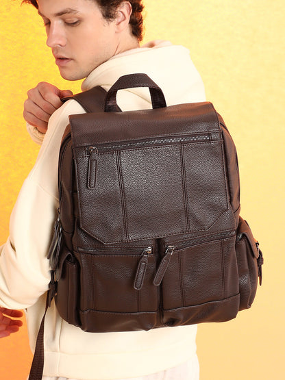 Men's The City Trek Backpack - Coffee Brown