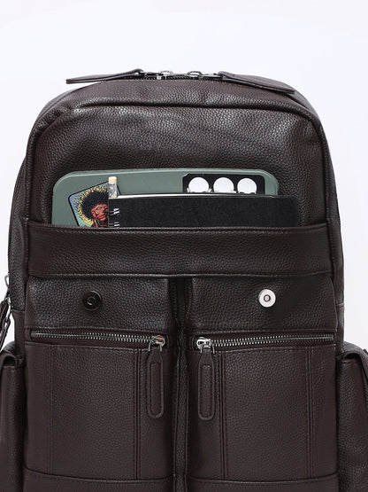 Men's The City Trek Backpack - Coffee Brown
