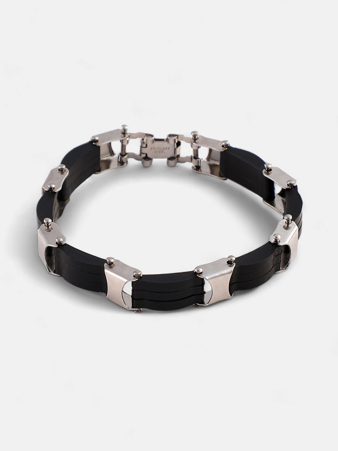 The Overlap Tennis Bracelet - Onyx Black