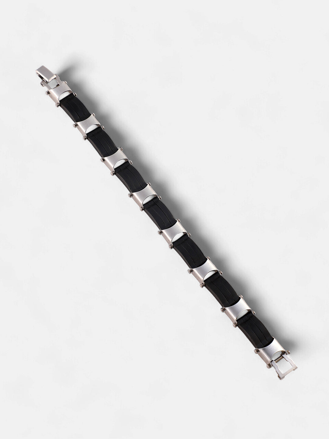 The Overlap Tennis Bracelet - Onyx Black