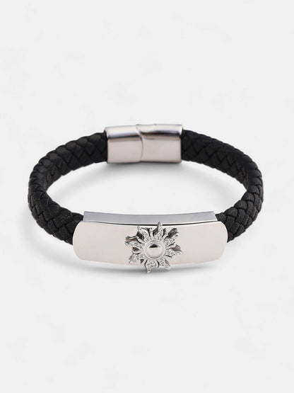 The Sun Leather Bracelet