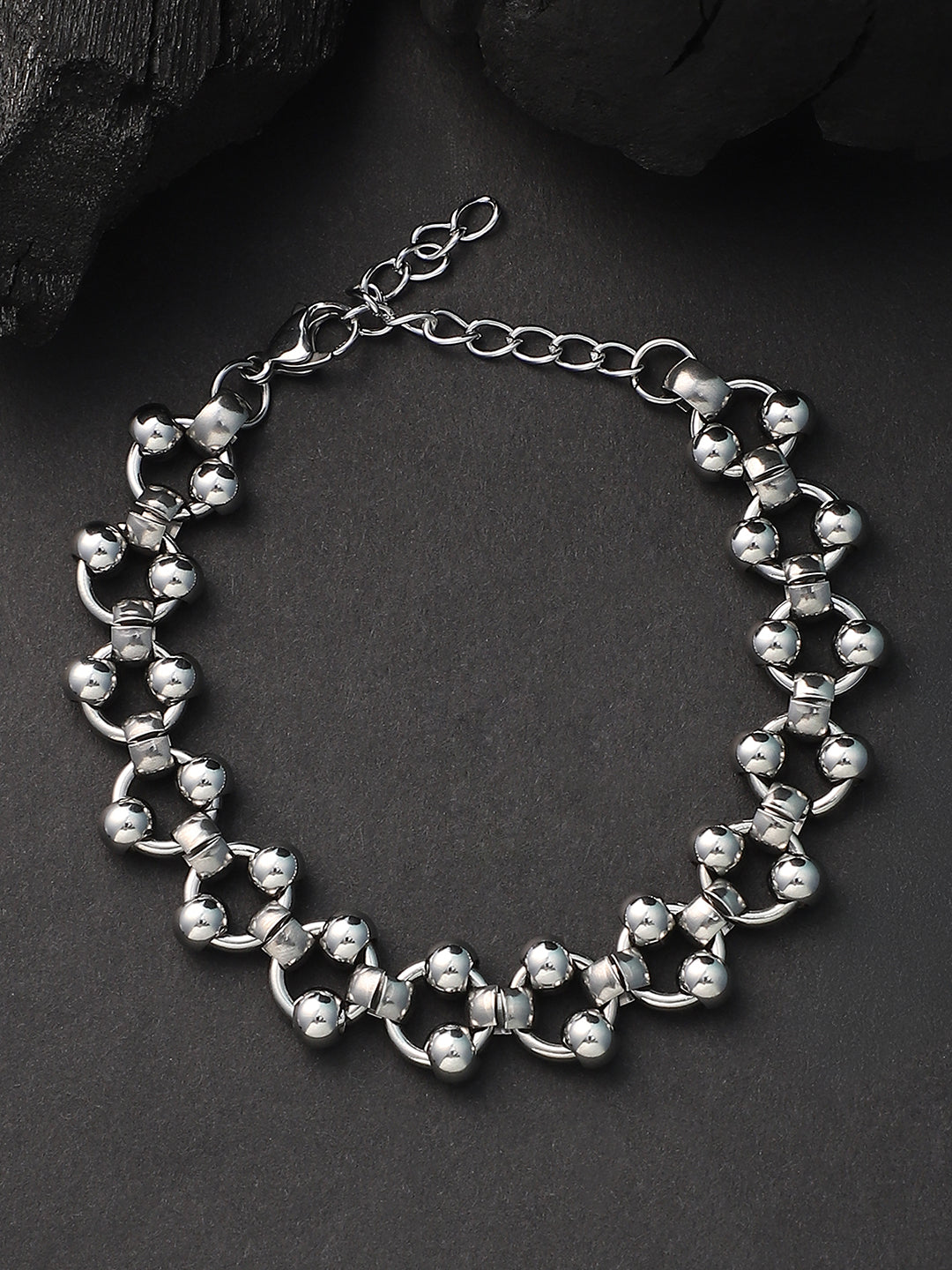The Astro Link Bracelet - Metallic Silver