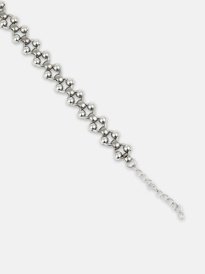 The Astro Link Bracelet - Metallic Silver