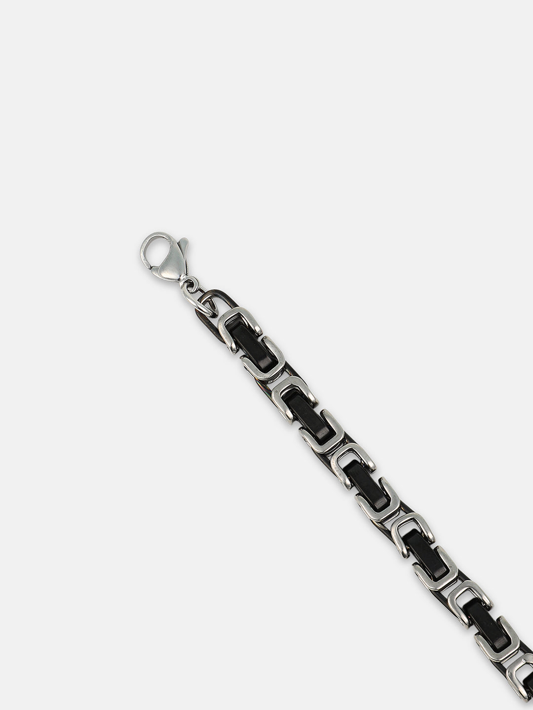 The Cycle Link Bracelet - Onyx Black