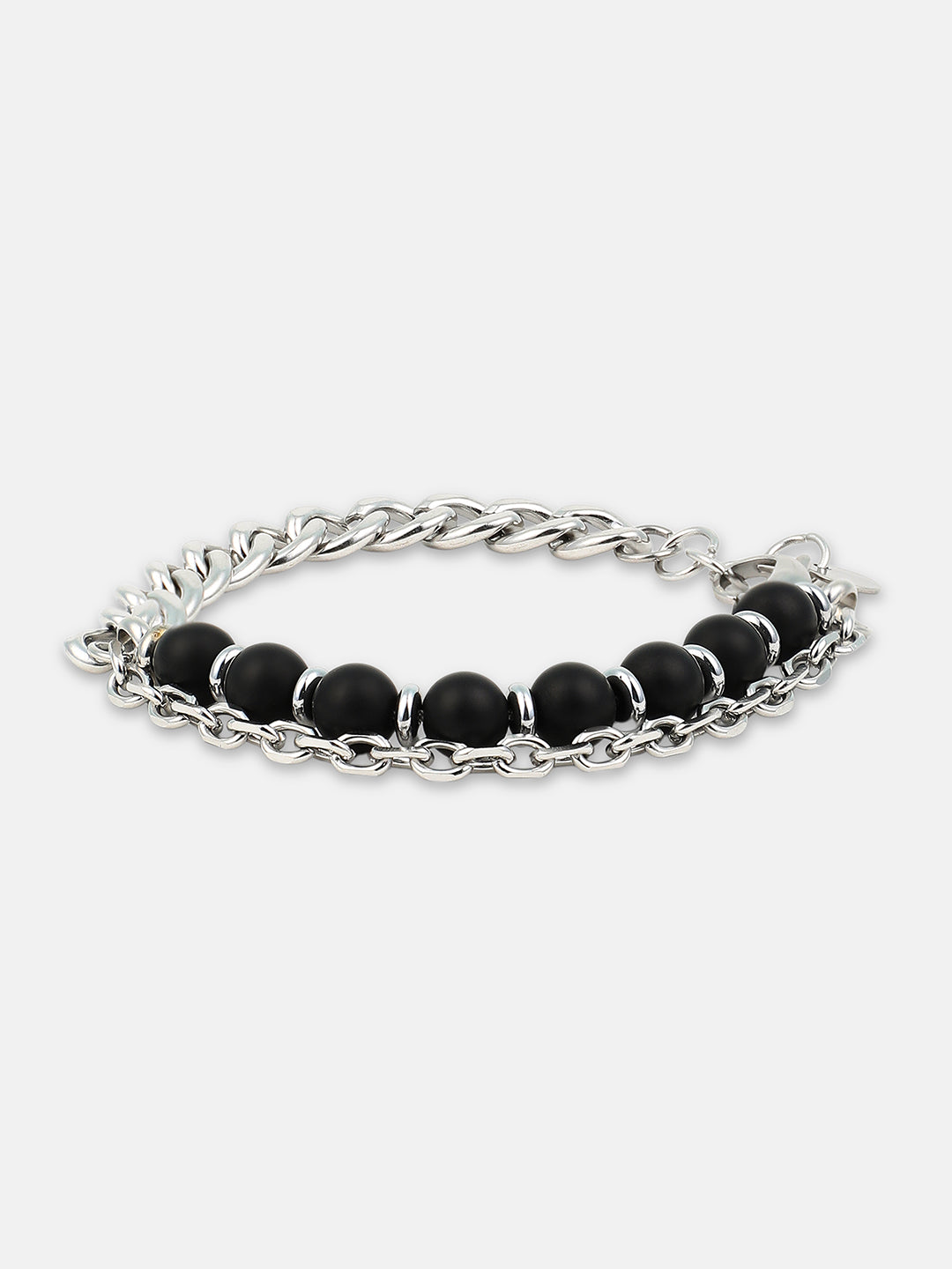 The Boho Beaded Bracelet - Onyx Black