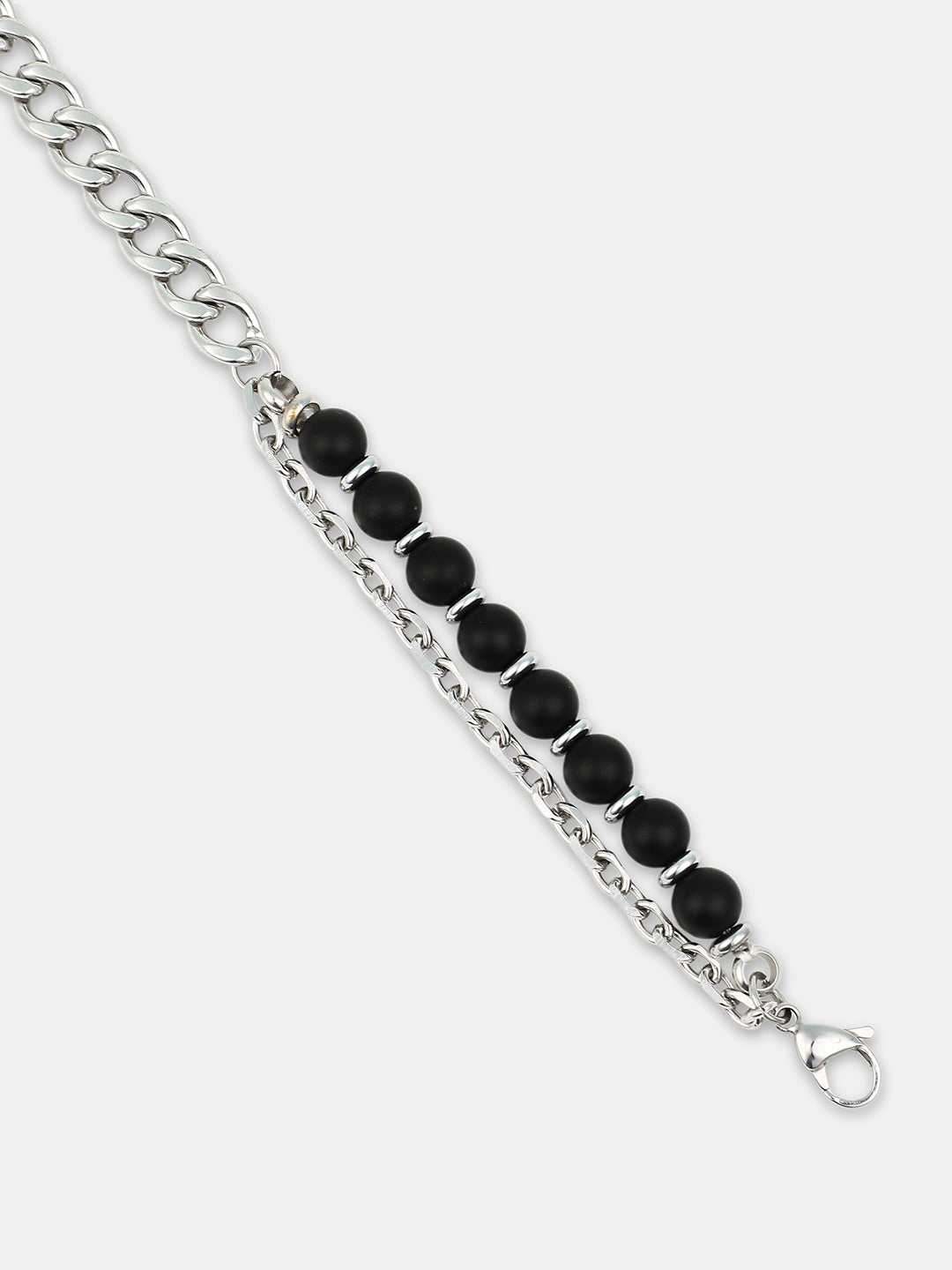 The Boho Beaded Bracelet - Onyx Black