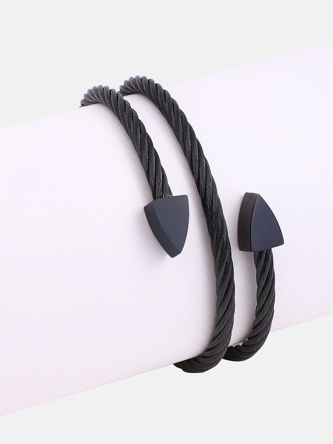 The Rope Wrap Bracelet - Onyx Black