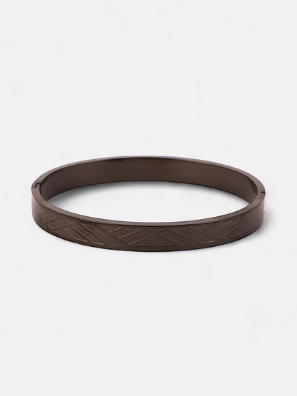 The Heringbone Bangle Bracelet