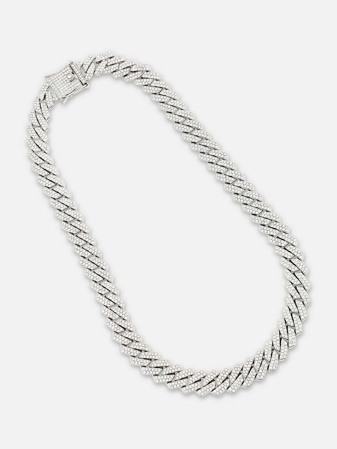The Bijou Chain Necklace - Metallic Silver