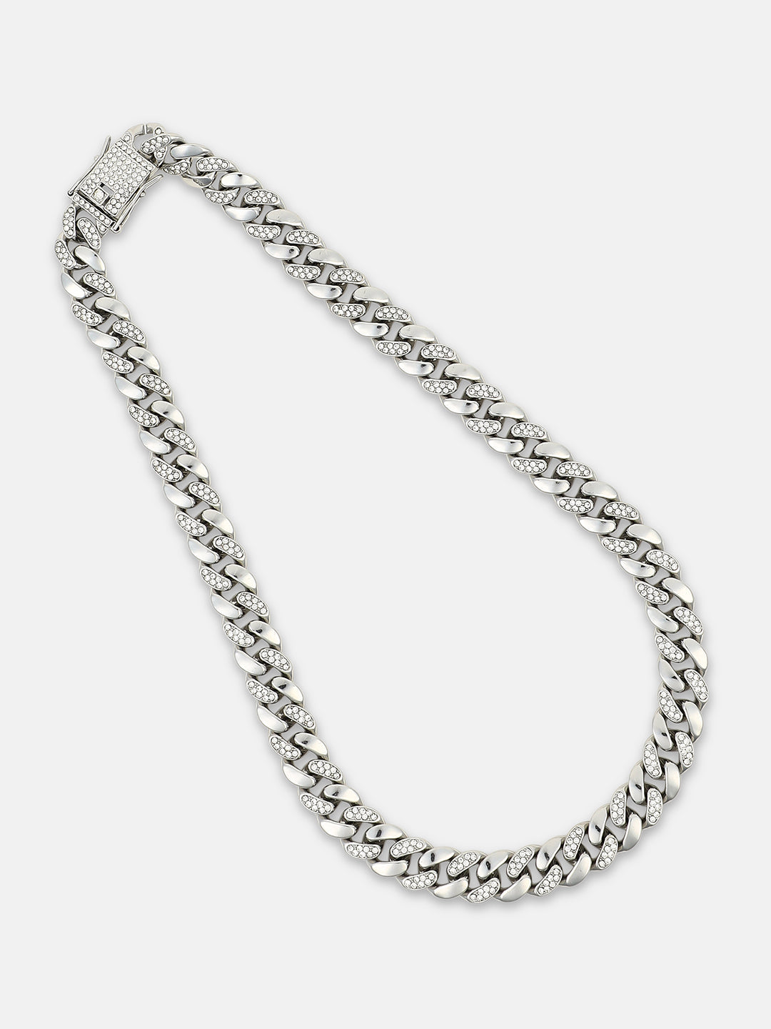 The Alt-Bijou Chain Necklace - Metallic Silver