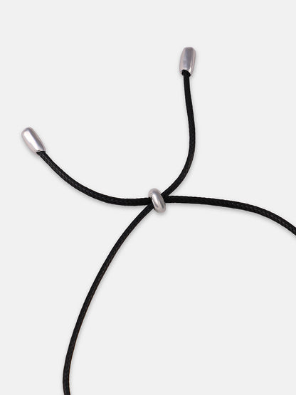 The Houston Pendant Necklace Metallic Silver